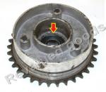 СИМСОН ВЕНЕЦ ЗАДЕН ЗА ВЕРИГА 420H S50/S51 34 зъба С ЛАГЕР /ПРЕОЦЕНЕНА СТОКА - СЧУПЕНА ПЕРИФЕРИЯТА ЗАД ЛАГЕРА/-2